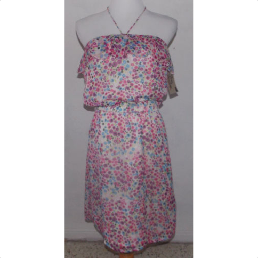 True Freedom Floral Large Dress Nelly Bright Rose